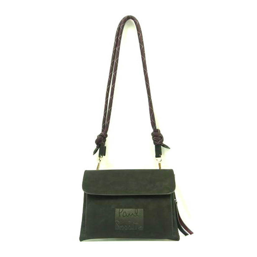 Ｐａｕｌ　Ｓｍｉｔｈ ポールスミス/ポールスミス　ロープハンドルミニショルダー　ブラック//SAランク/83