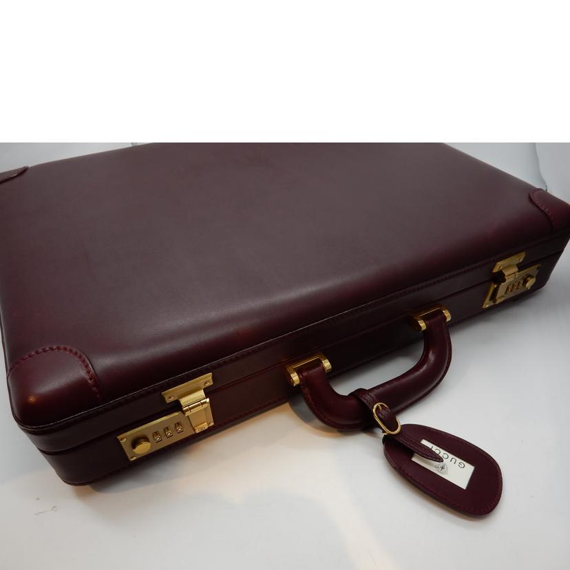 ＧＵＣＣＩ ｸﾞｯﾁ/オールドグッチ／アタッシュケース／ボルドー//Bランク/02