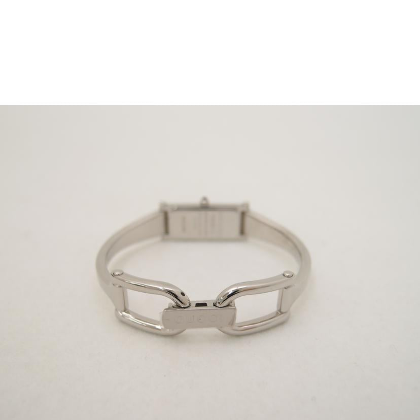ＧＵＣＣＩ グッチ　腕時計　レディース　1500L　ブラック文字盤/バングルウォッチ／１Ｐダイヤ／クォーツ/YA015555//183*****/Aランク/69