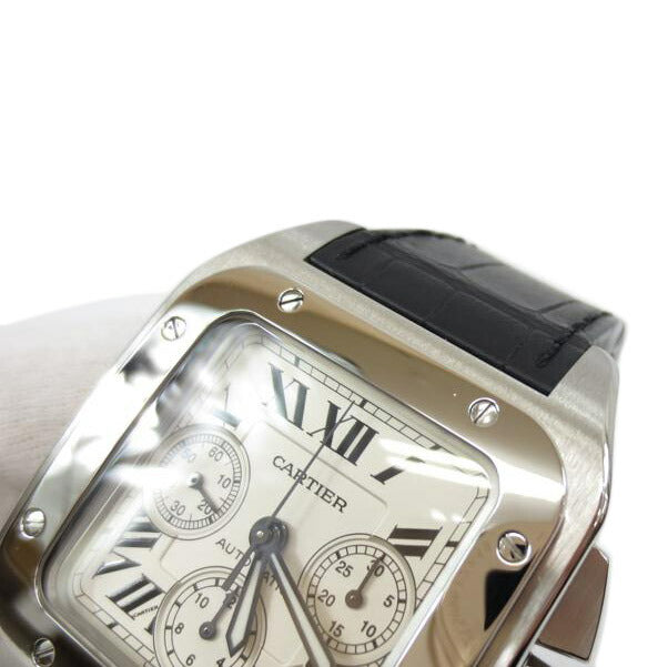 Ｃａｒｔｉｅｒ ｶﾙﾃｨｴ/サントス１００クロノグラフ／自動巻/W20090X8//168**********/ABランク/06