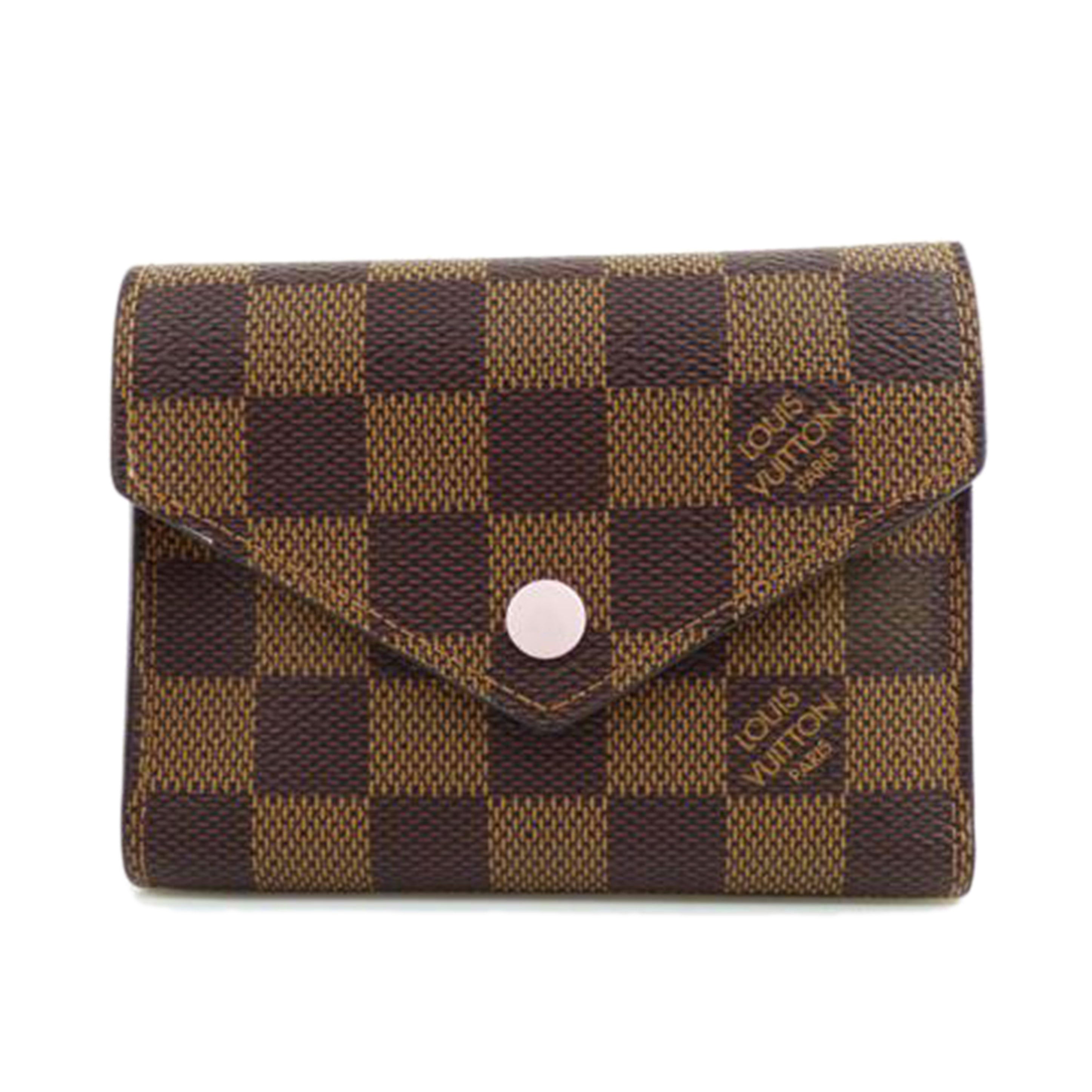 ＬＯＵＩＳ　ＶＵＩＴＴＯＮ ルイ・ヴィトン/ポルトフォイユ・ヴィクトリーヌ／ダミエ・ローズバレリーヌ/N61700//FH2270/ABランク/64