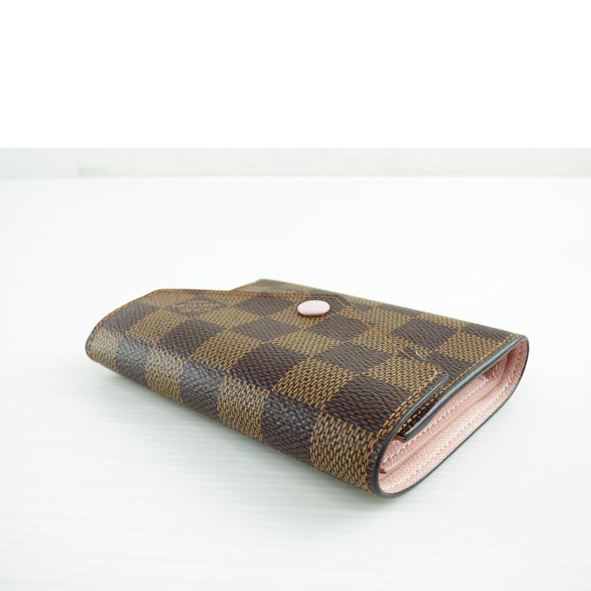 ＬＯＵＩＳ　ＶＵＩＴＴＯＮ ルイ・ヴィトン/ポルトフォイユ・ヴィクトリーヌ／ダミエ・ローズバレリーヌ/N61700//FH2270/ABランク/64
