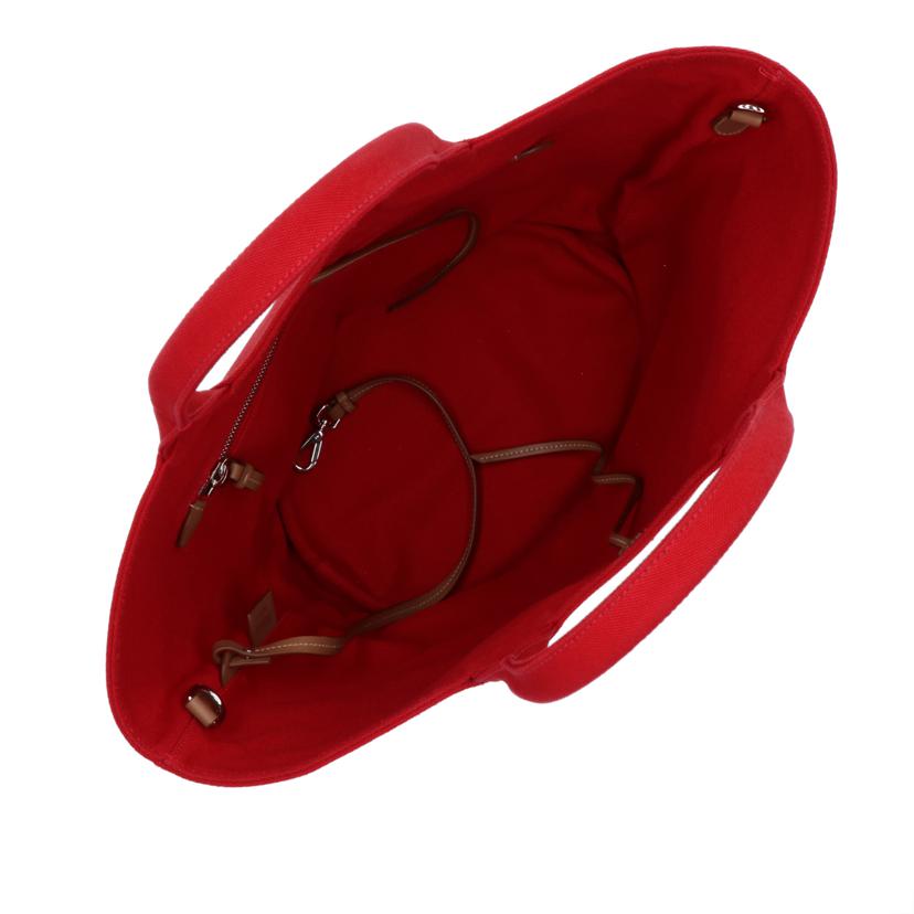 ＰＲＡＤＡ プラダ/カナパファブリック２ｗａｙトート／レッド/1BG163//Aランク/75