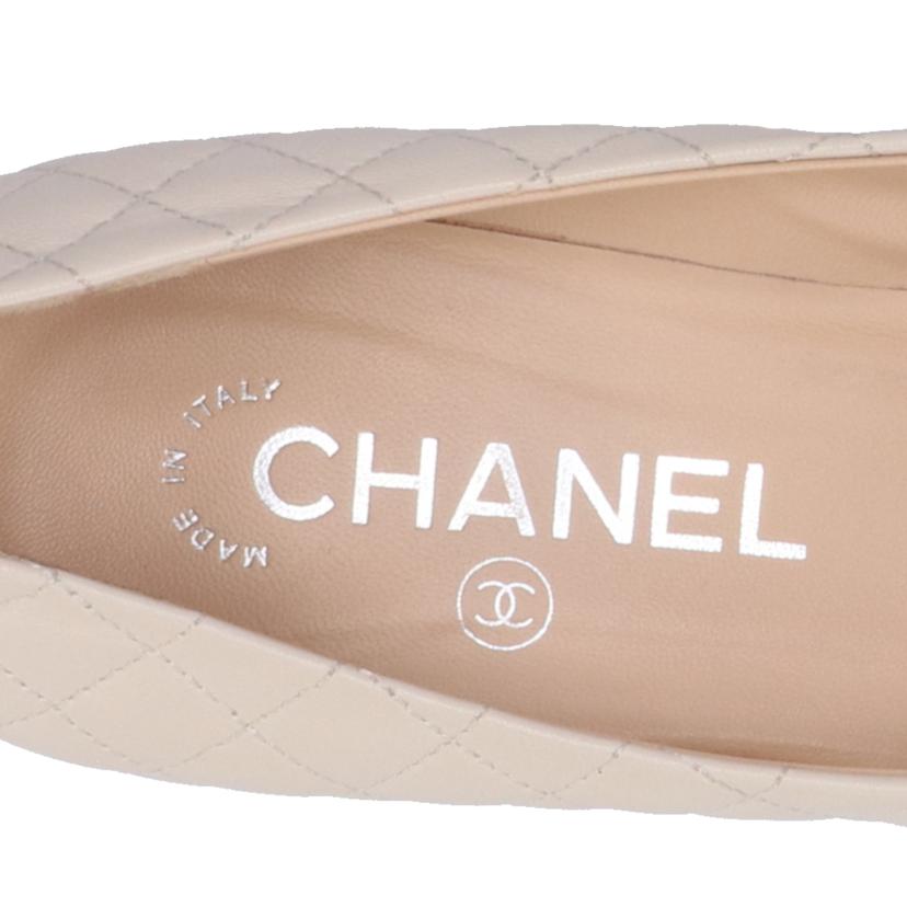 ＣＨＡＮＥＬ シャネル/ＣＨＡＮＥＬ　カメリアパンプス／＃３８//#38/ABランク/75