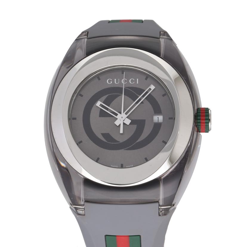 ＧＵＣＣＩ グッチ/シンク・グレー／メンズ／クオーツ/137.1//179*****/ABランク/75