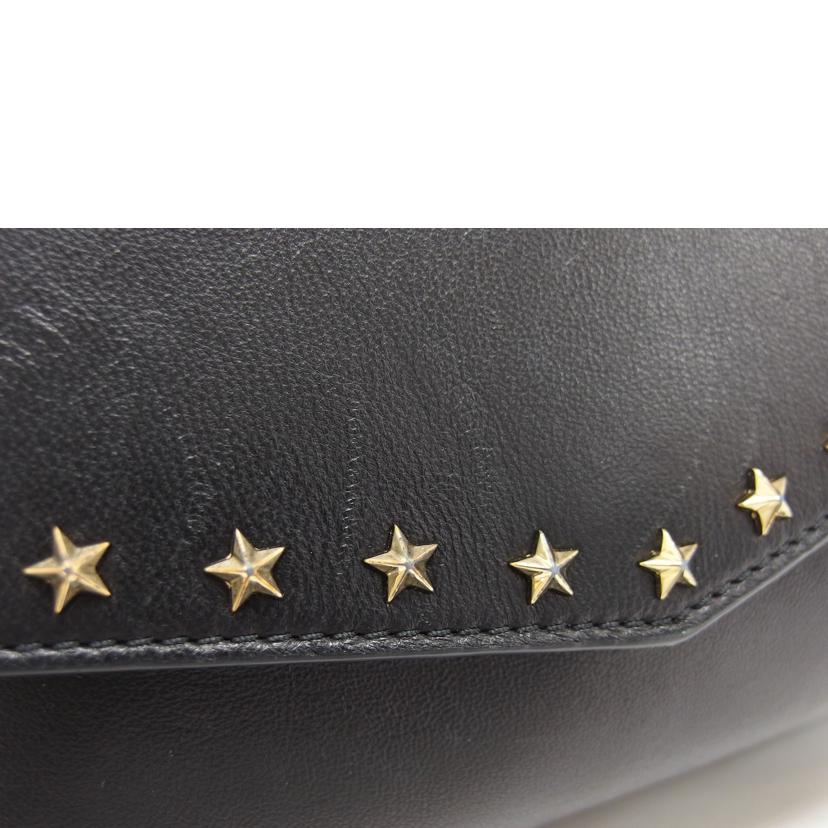 ＪＩＭＭＹ　ＣＨＯＯ　 ジミーチュウ/スタースタッズ／レザーミニリュック／ブラック//ABランク/04
