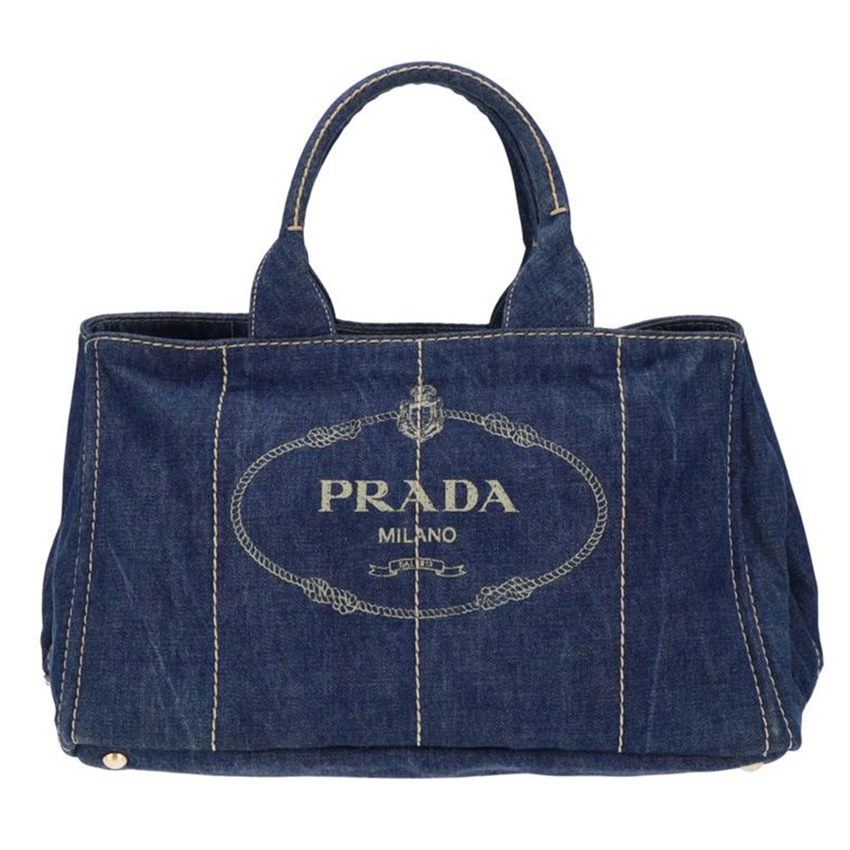 ＰＲＡＤＡ プラダ/カナパトート／ブルーデニム//ABランク/75