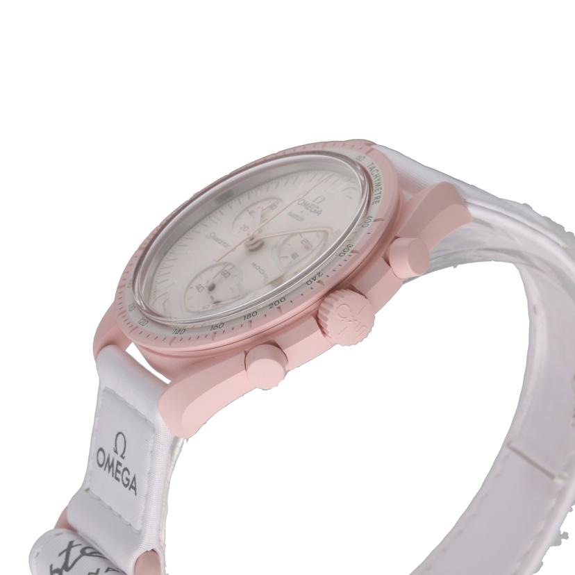 ＯＭＥＧＡ×ｓｗａｔｃｈ オメガ×スウォッチ　腕時計　バイオセラミック/ムーンスウォッチ／ＭＩＳＳＩＯＮ　ＴＯ　ＶＥＮＵＳ／クオーツ/SO33P100//Aランク/75