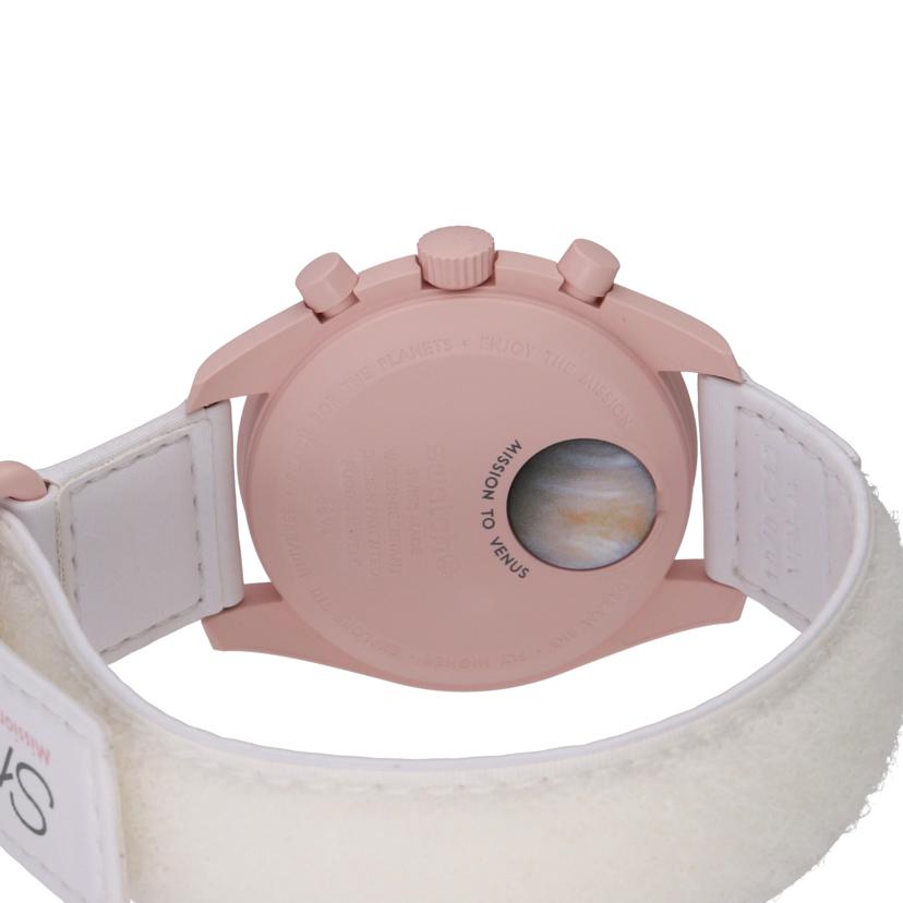 ＯＭＥＧＡ×ｓｗａｔｃｈ オメガ×スウォッチ　腕時計　バイオセラミック/ムーンスウォッチ／ＭＩＳＳＩＯＮ　ＴＯ　ＶＥＮＵＳ／クオーツ/SO33P100//Aランク/75