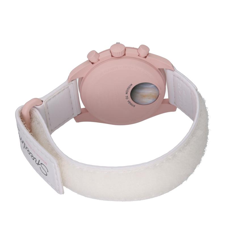 ＯＭＥＧＡ×ｓｗａｔｃｈ オメガ×スウォッチ　腕時計　バイオセラミック/ムーンスウォッチ／ＭＩＳＳＩＯＮ　ＴＯ　ＶＥＮＵＳ／クオーツ/SO33P100//Aランク/75