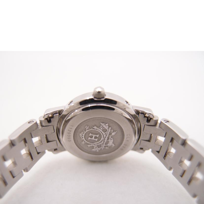 ＨＥＲＭＥＳ エルメス　腕時計　コンビ　アイボリー文字盤/クリッパー／レディース／クォーツ/CL4.220//112****/Aランク/69