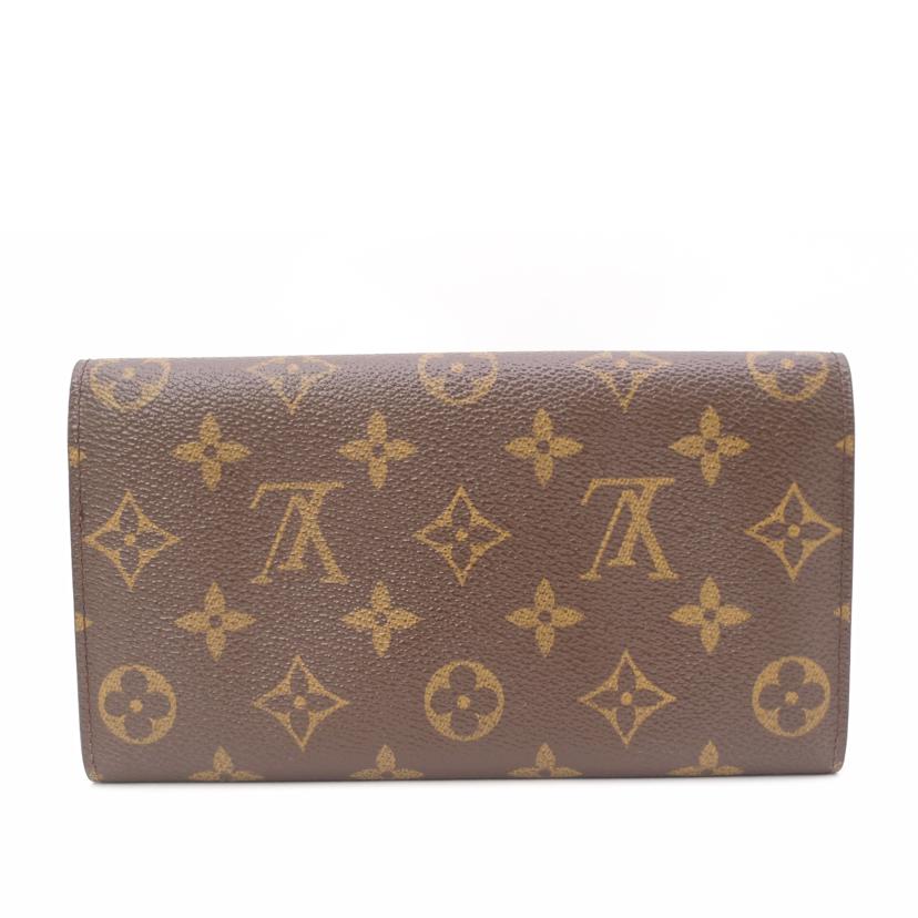 ＬＯＵＩＳ　ＶＵＩＴＴＯＮ ルイ・ヴィトン　長財布　茶　レディース/ポシェットポルトモネクレディ／モノグラム/M61725//MB1003/ABランク/69