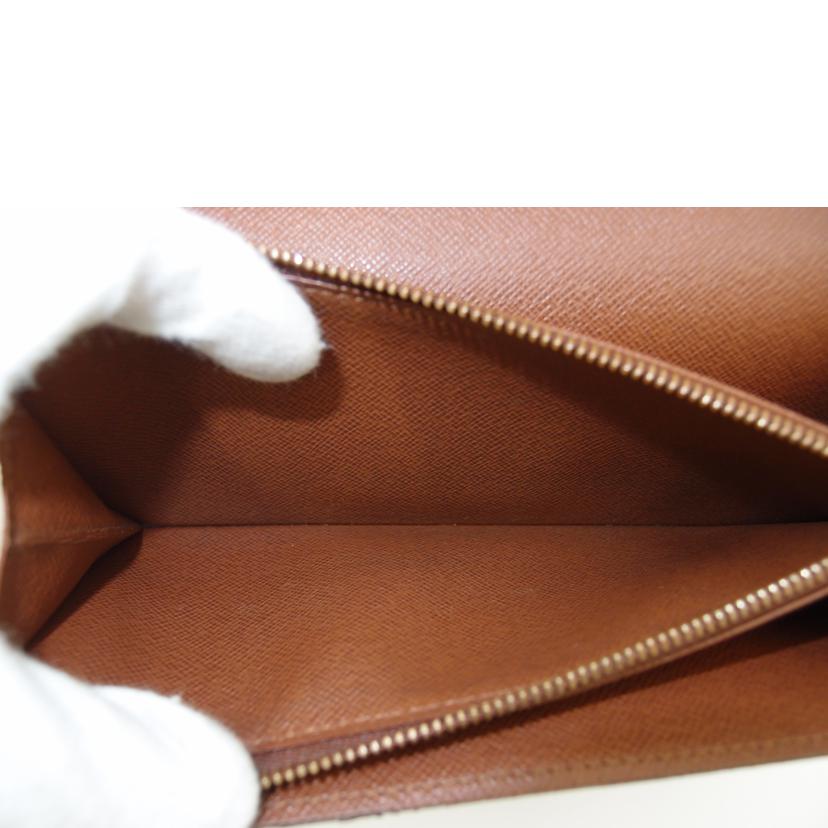 ＬＯＵＩＳ　ＶＵＩＴＴＯＮ ルイ・ヴィトン　長財布　茶　レディース/ポシェットポルトモネクレディ／モノグラム/M61725//MB1003/ABランク/69
