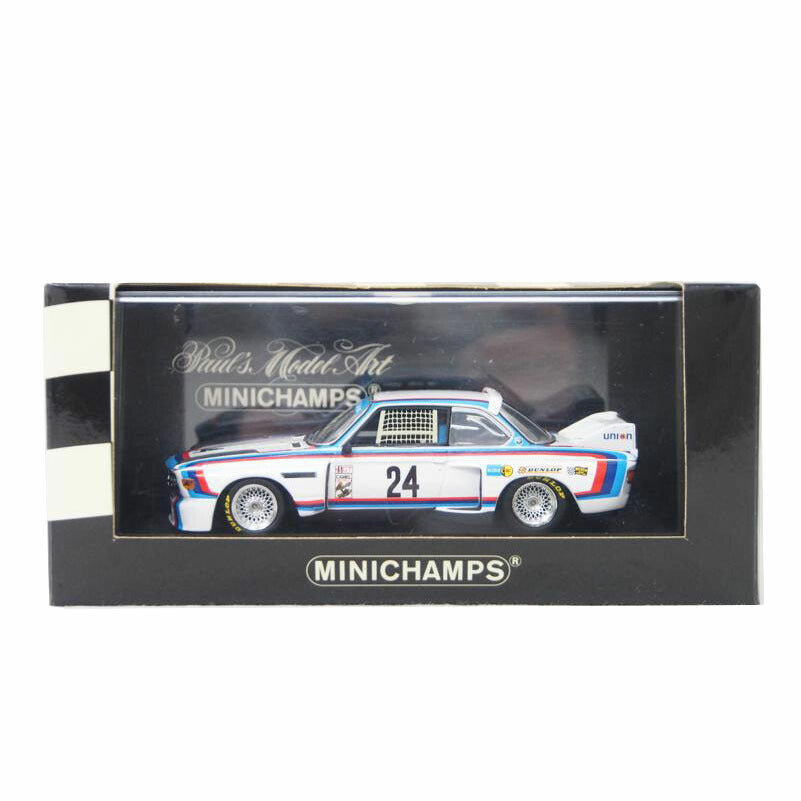 ＭＩＮＩＣＨＡＭＰＳ ミニチャンプス/ＢＭＷ　３．５　ＣＳＬ　ＩＭＳＡ　Ｒｉｖｅｒｓｉｄｅ　６　Ｈｏｕｒ　１９７５　Ｓｔｕｃｋ／Ｐｏｓｅｙ　ミニカー/752974//ABランク/78