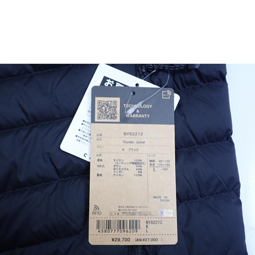 ＴＨＥ　ＮＯＲＴＨ　ＦＡＣＥ THE NORTH FACE/★ＴＨＥ　ＮＯＲＴＨ　ＦＡＣＥ　サンダージャケット/NY82212//L/Bランク/62