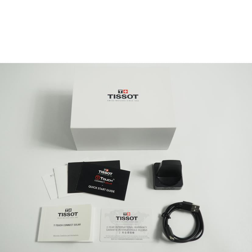 ＴＩＳＳＯＴ ティソ/Ｔ－ＴＯＵＣＨ　ＣＯＮＮＥＣＴ　ＳＯＬＡＲ/T121.420.47.051.01//ABランク/79