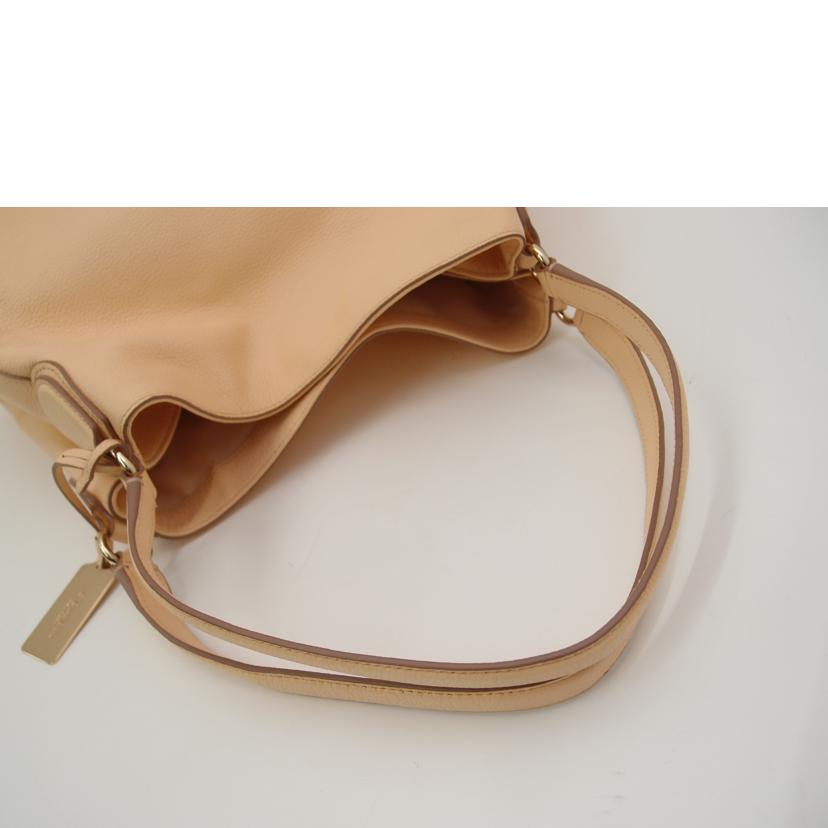 ＣＯＡＣＨ コーチ　ショルダー　肩掛け　薄いオレンジ　レディース/エンボスドホースアンドキャリッジイージートート／ライトオレンジ/33728//J1420/Aランク/69