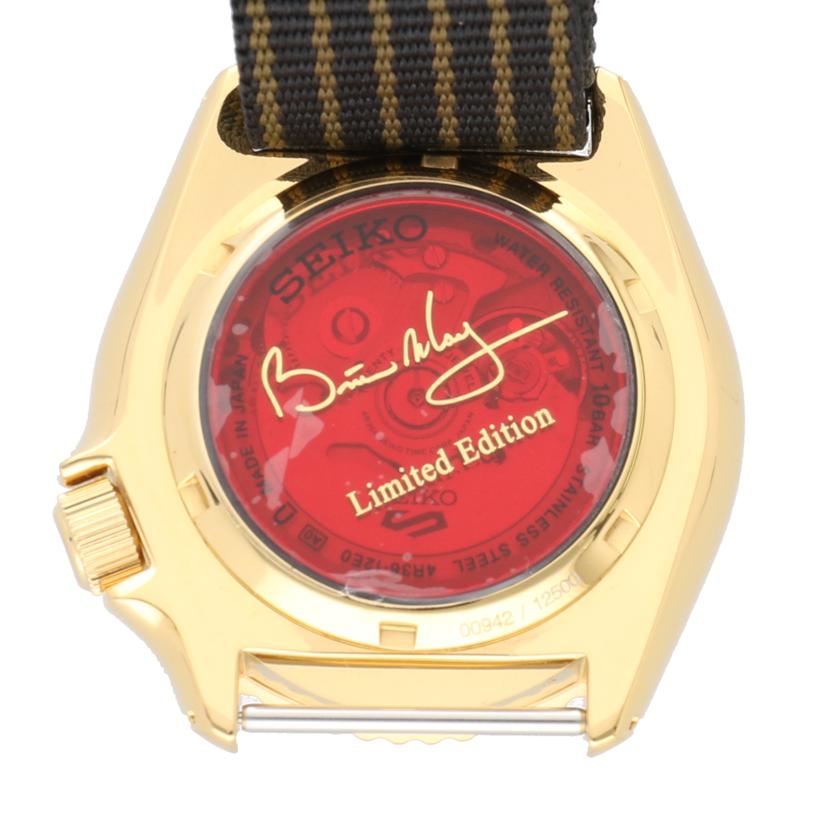 ＳＥＩＫＯ セイコー/セイコー５／ブライアン・メイ限定コラボ／自動巻き/SBSA160//009********/Aランク/75