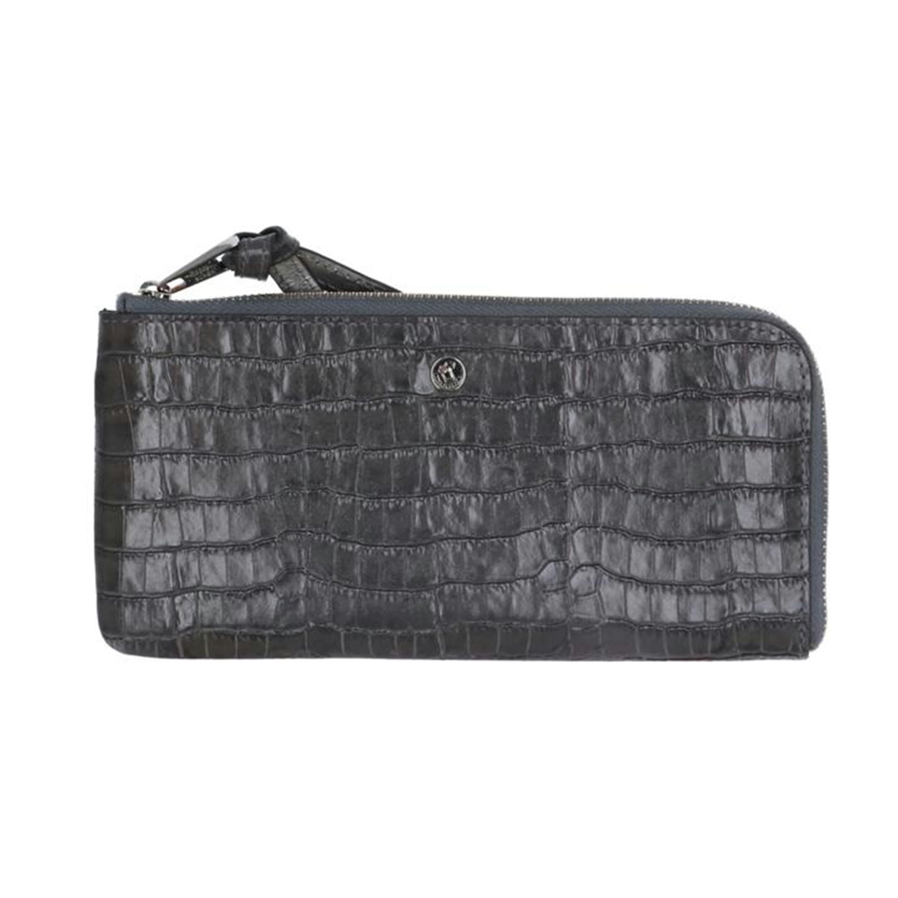 ＰＥＬＬＥ　ＢＯＲＳＡ ペレボルサ/Ｌ字ファスナー長財布／クロコ型//ABランク/75