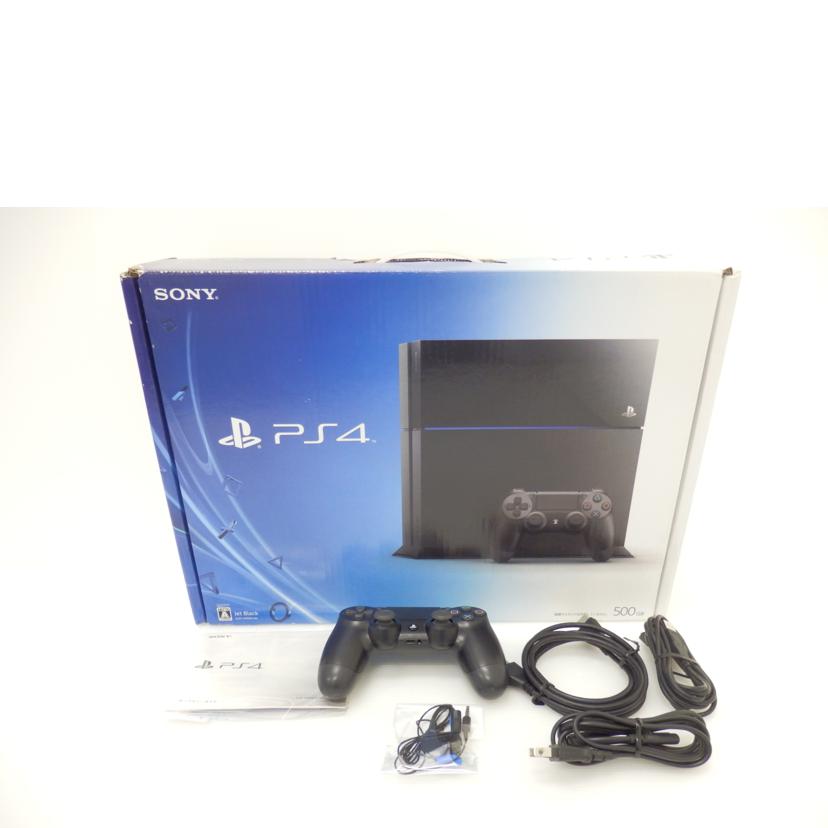 ＳＯＮＹ ソニー/ＰＳ４本体５００ＧＢジェットブラック/CHU-1000A//6052108/Bランク/88
