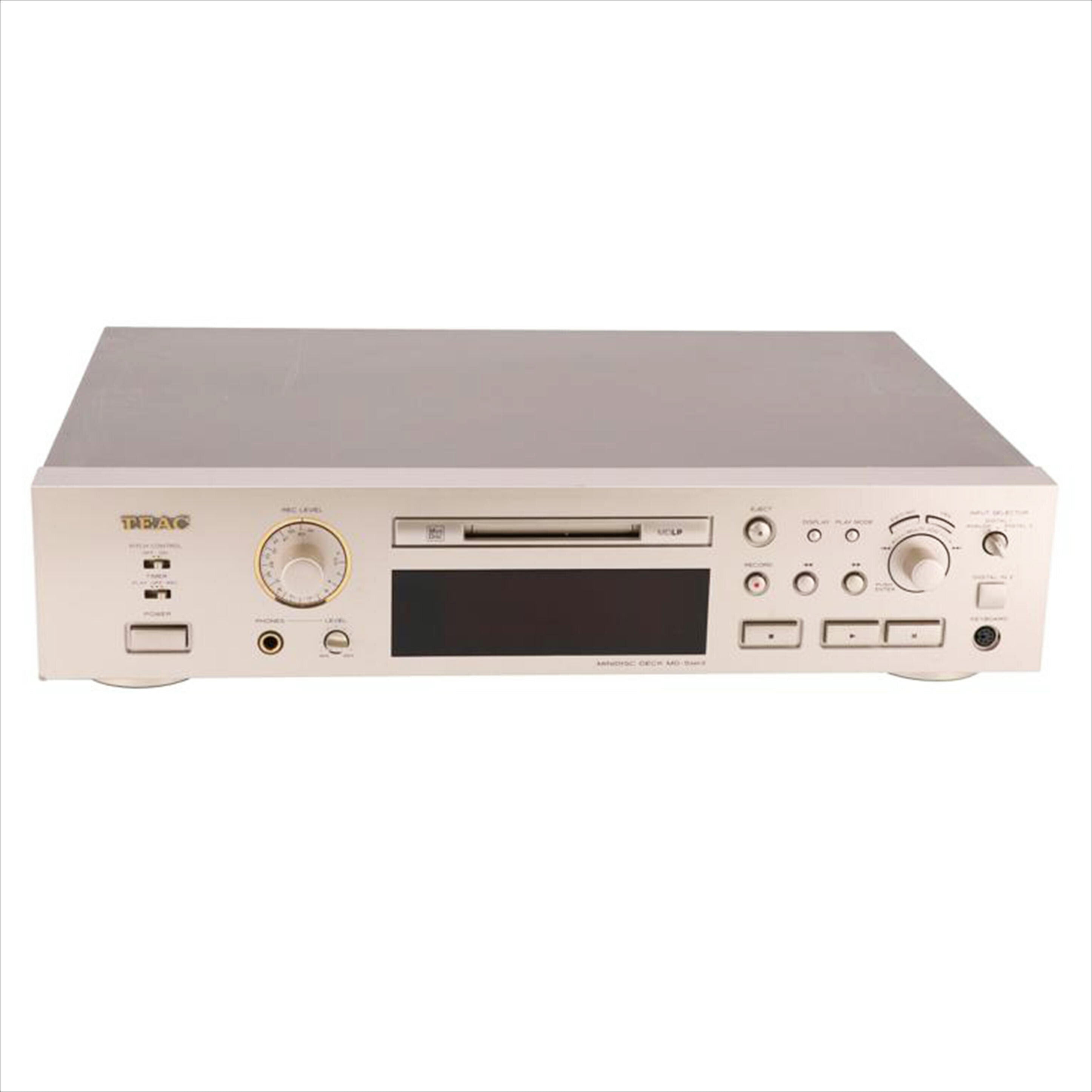 中古】 TEAC MDデッキ ほど近い MD-5MK2-S