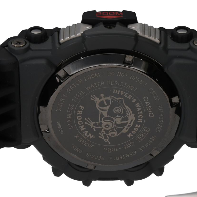 ＣＡＳＩＯ カシオ/Ｇ－ＳＨＯＣＫ／ＦＲＯＧＭＡＮ／電波ソーラー/GWF-1000//201B239I/Aランク/75