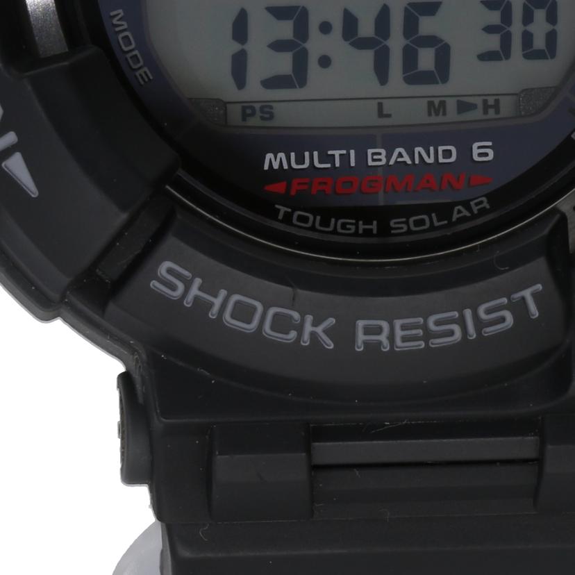 ＣＡＳＩＯ カシオ/Ｇ－ＳＨＯＣＫ／ＦＲＯＧＭＡＮ／電波ソーラー/GWF-1000//201B239I/Aランク/75