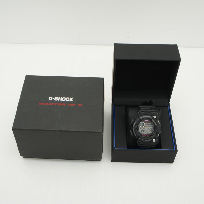 ＣＡＳＩＯ カシオ/Ｇ－ＳＨＯＣＫ／ＦＲＯＧＭＡＮ／電波ソーラー/GWF-1000//201B239I/Aランク/75