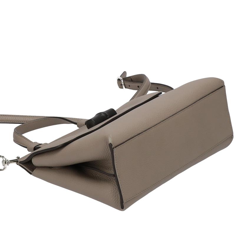 ＧＵＣＣＩ　 グッチ/バンブーデイリーレザー２Ｗａｙショルダー　/370831//493492/ABランク/75