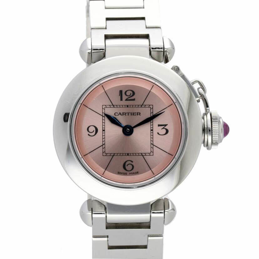 Ｃａｒｔｉｅｒ カルティエ/ミスパシャ・ピンク／レディース／クオーツ/W5200013//2973 496416RX/Aランク/75
