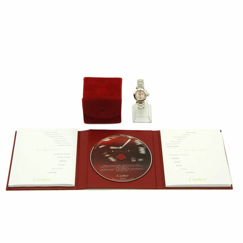 Ｃａｒｔｉｅｒ カルティエ/ミスパシャ・ピンク／レディース／クオーツ/W5200013//2973 496416RX/Aランク/75