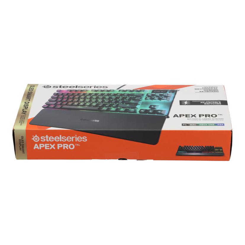 ＳｔｅｅｌＳｅｒｉｅｓ スティールシリーズ/ゲーミングキーボード/Apex Pro TKL US 64734//6473437223222222078/Bランク/62