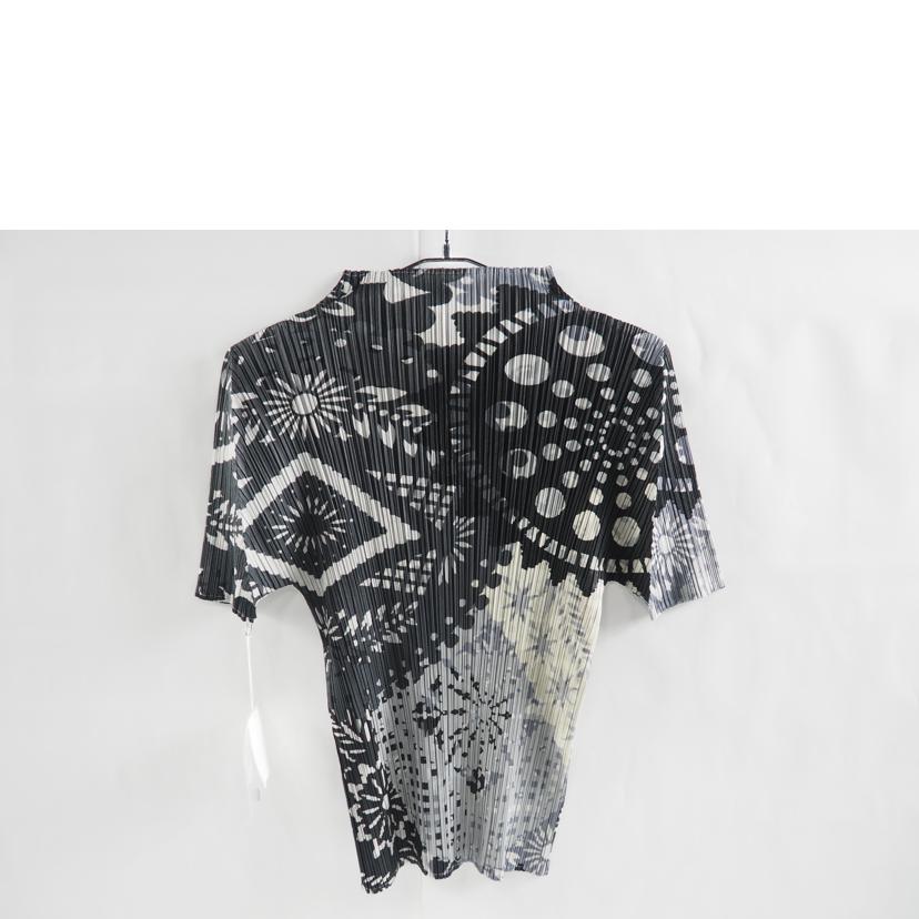 ＰＬＥＡＴＳ　ＰＬＥＡＳＥ　　ＩＳＳＥＹ　ＭＩＹＡＫＥ プリーツ プリーズ イッセイ ミヤケ/プリーツ加工　ブラウス　半袖/PP12-JK604//SAランク/79