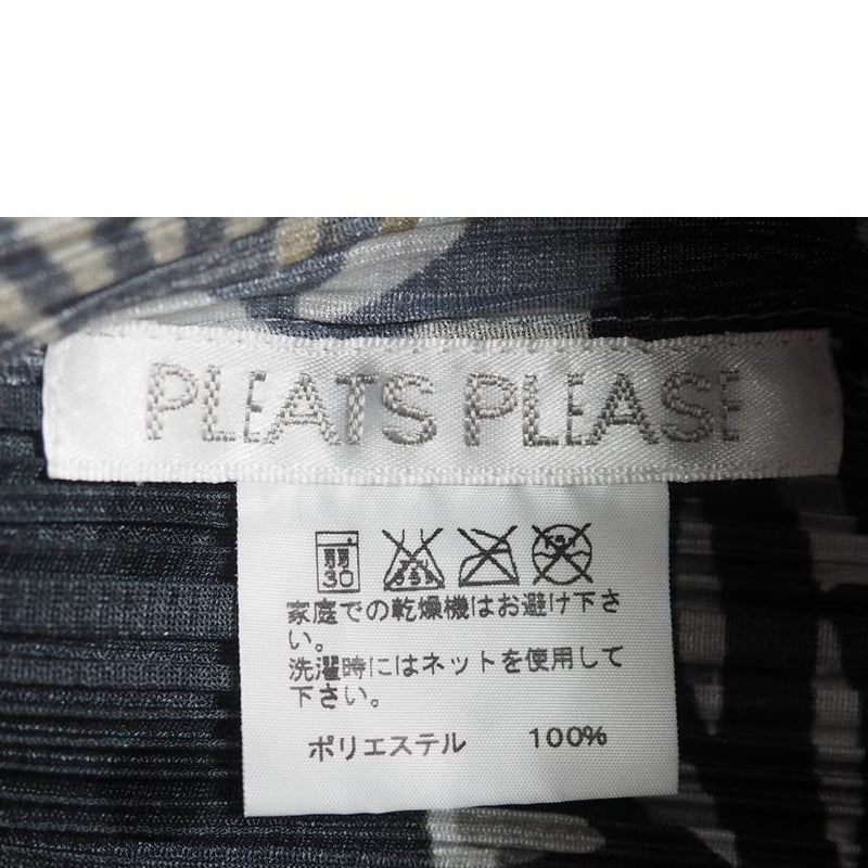 PLEATS PLEASE プリーツプリーズ 近年 イッセイミヤケ ブラウス 黒