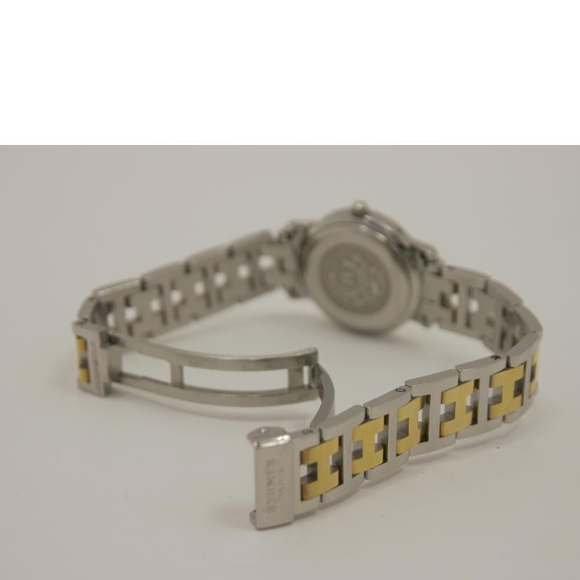 ＨＥＲＭＥＳ エルメス/クリッパー・ホワイト／レディース／クオーツ/CL4.220//1132776/ABランク/75