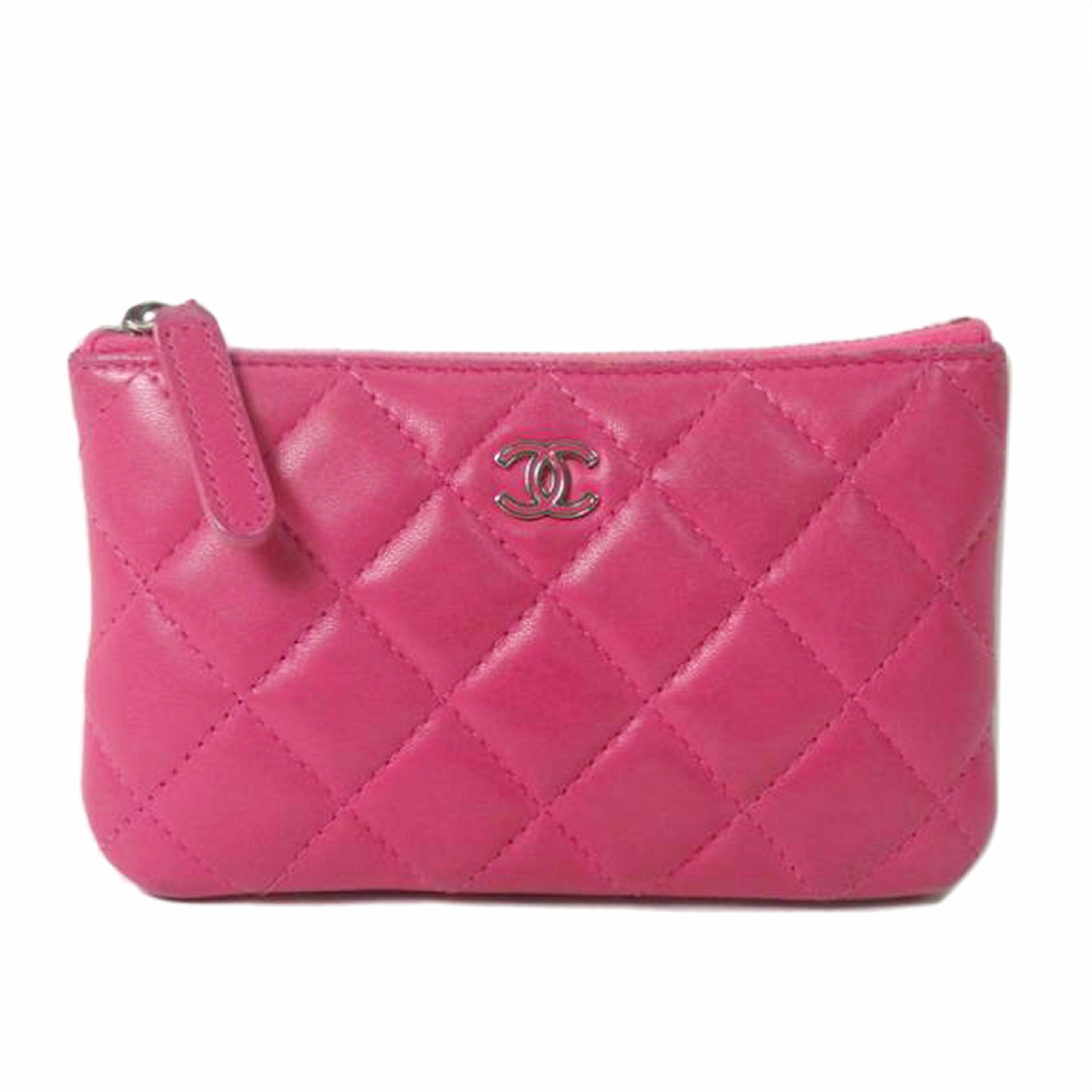 ＣＨＡＮＥＬ シャネル/ココマークマトラッセコインケース／ポーチ／ピンク//21060977/Bランク/84