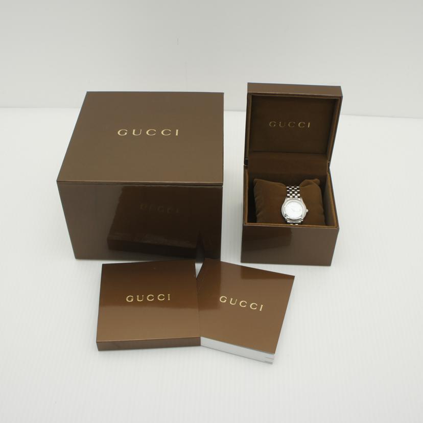 ＧＵＣＣＩ グッチ/Ｇクラス・１１Ｐダイヤ／ホワイトシェル／クオーツ/YA055501//12198768/ABランク/75