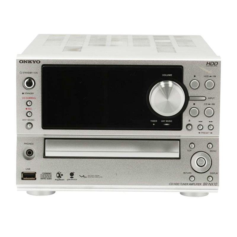 ONKYO BR-NX10 D-NX10 CD/HDDチューナーアンプ スピーカー - オーディオ