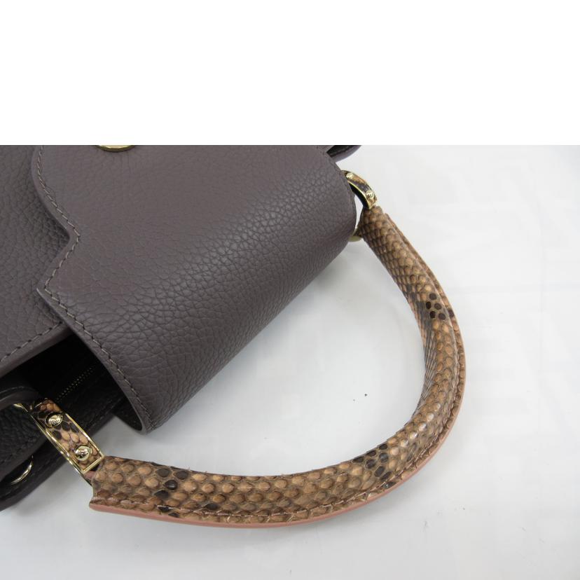 ＬＶ ルイヴィトン/カプシーヌＭＭ／クロコ×パイソン/N93659//RFI*****/ABランク/06