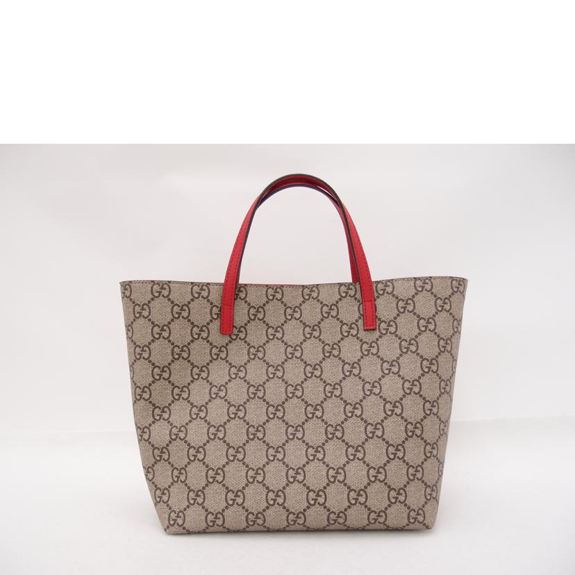 ＧＵＣＣＩ グッチ　ミニトートバッグ　ハンドバッグ　赤　猫　レディース/チルドレンズ　ヒグチユウコＧＧスプリームトート／レッド/410812//204***/Aランク/69