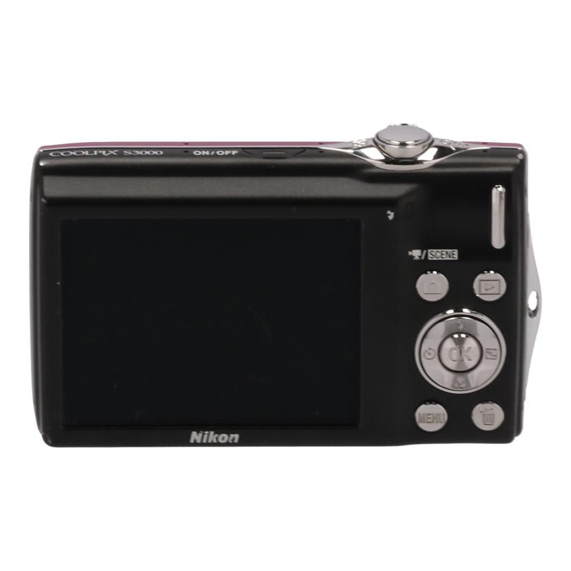 Ｎｉｋｏｎ ニコン/デジタルカメラ／ＣＯＯＬＰＩＸ　Ｓ３０００/COOLPIX S3000//21004674/Cランク/70