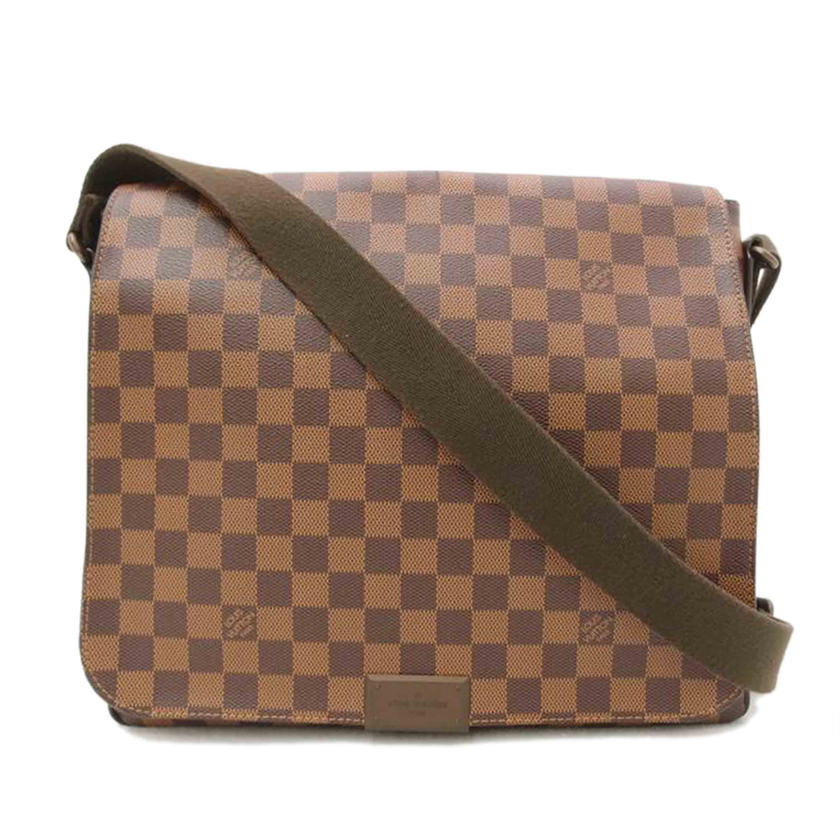 ＬＯＵＩＳ　ＶＵＩＴＴＯＮ ルイヴィトン ルイ・ヴィトン ビトン  市松模様 ブラウン 茶 ショルダーバッグ  メンズ レディース 定番 人気 ＬＶ 斜め掛け 肩がけ/ディストリクトＭＭ／ダミエ・エベヌ/N41212//CA4***/ABランク/69