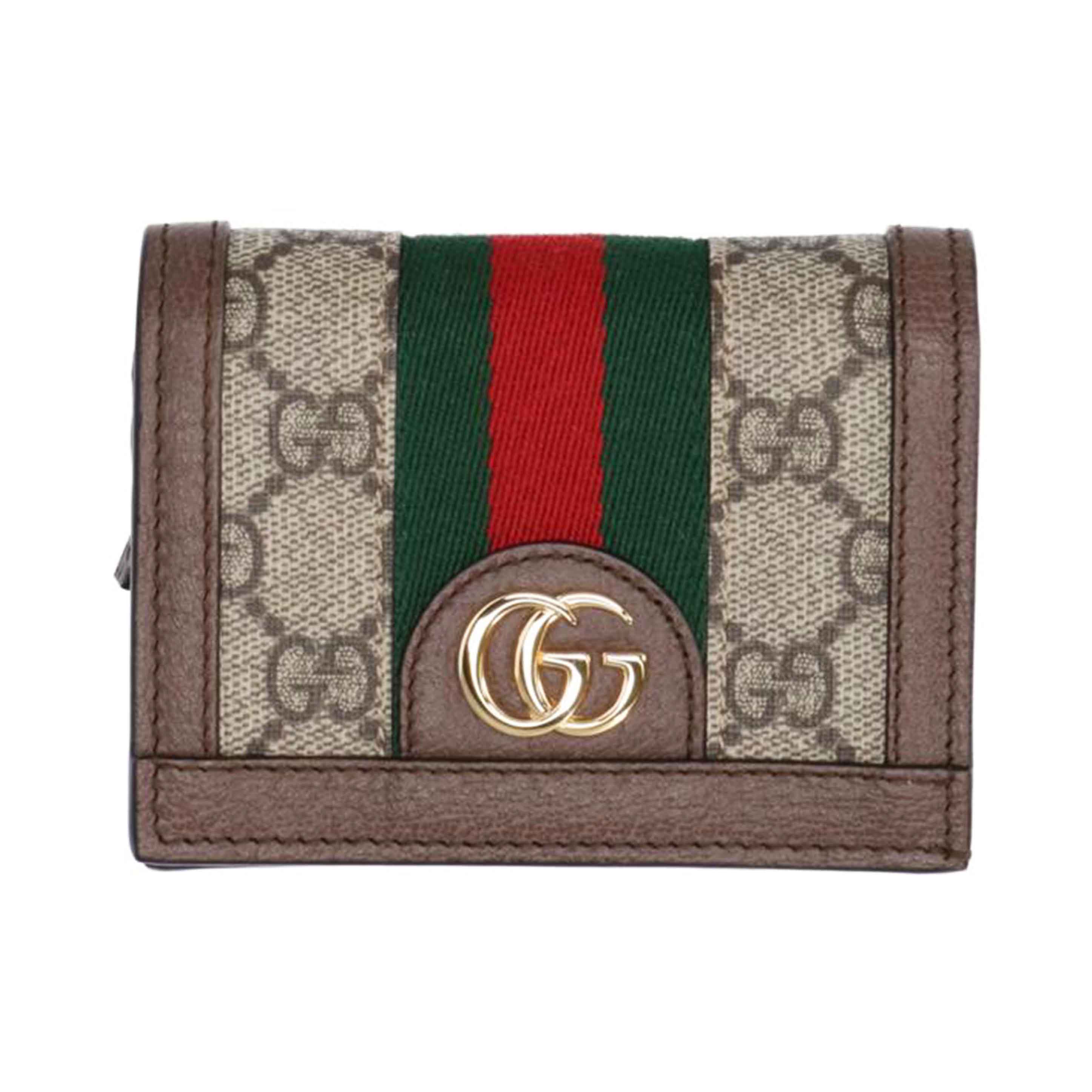 ＧＵＣＣＩ　 グッチ/オフディア／シェリーラインコンパクトウォレット/523155//0416/Aランク/75