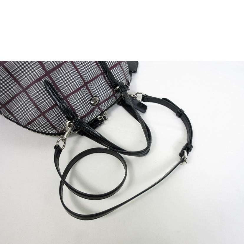 ＣＯＡＣＨ コーチ/ペイトングレインチェック　２Ｗａｙバッグ/F32841//G14**/Aランク/70