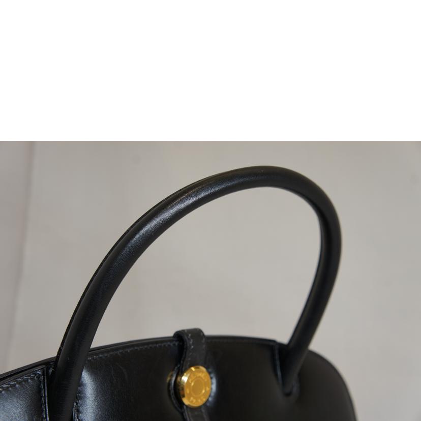 ＨＥＲＭＥＳ エルメス/ダルヴィーＭＭ／ボックスカーフ／ノワール//□C/Bランク/92