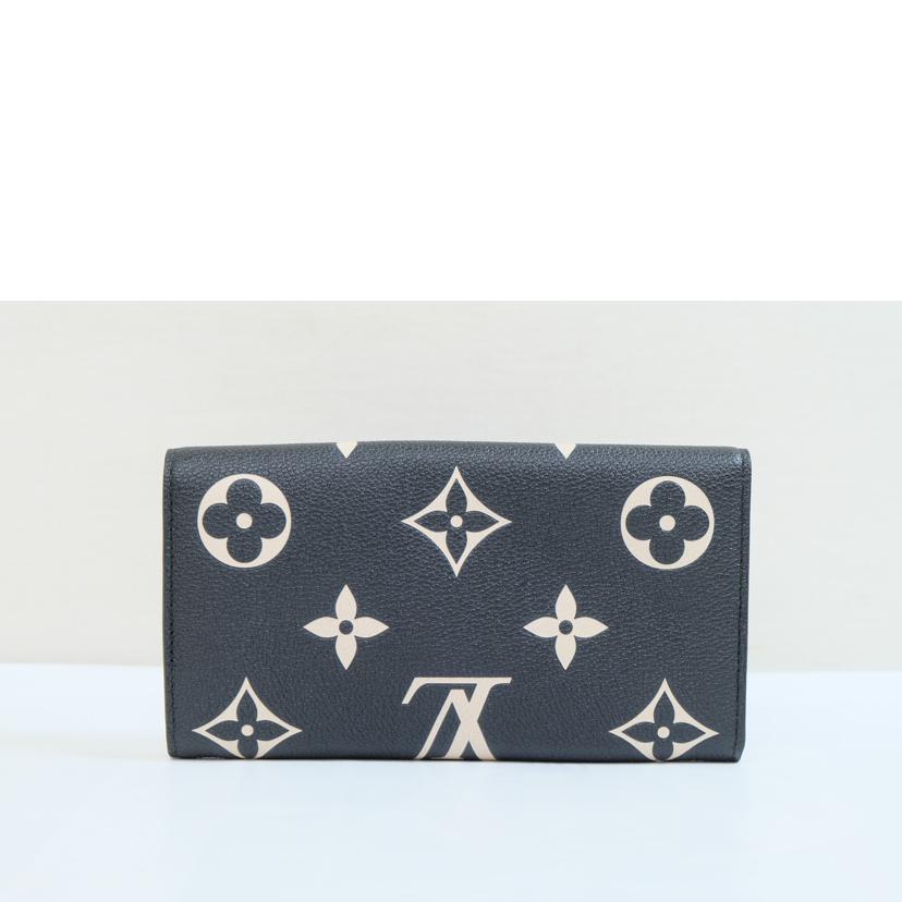 　　ＬＶ ルイヴィトン/　ポルトフォイユ・サラ／バイカラーモノグラム　アンプラント/M80496//RFI*/Aランク/71