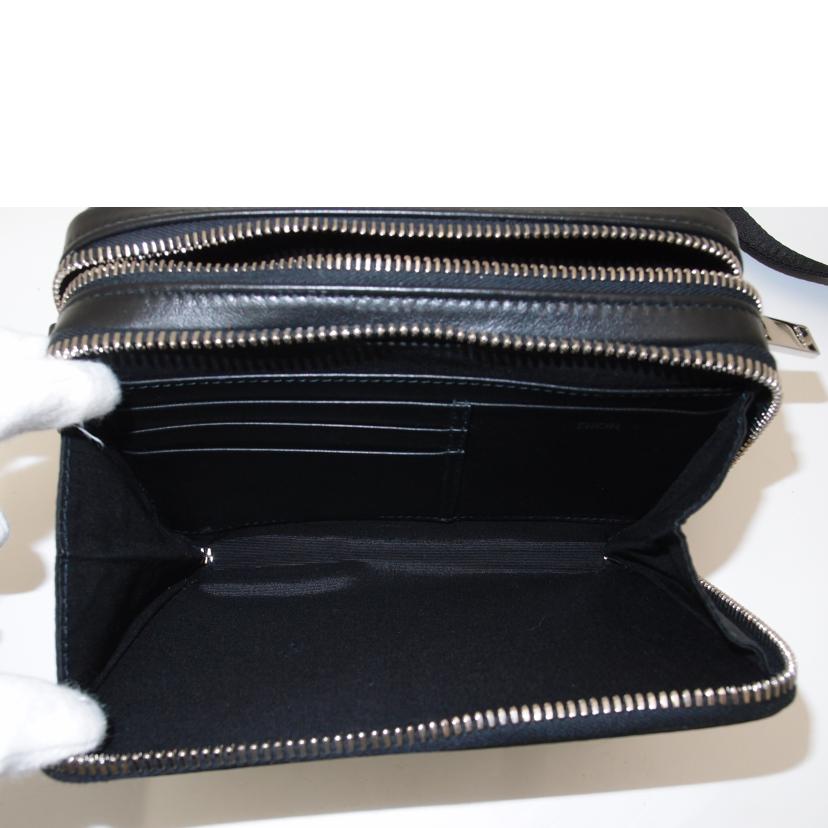 ＣｈｒｉｓｔｉａｎＤｉｏｒ クリスチャンディオール　/オブリークギャラシーメッセンジャー２ｗａｙポーチ／ブラック/2ESBC119VPD//SAランク/69