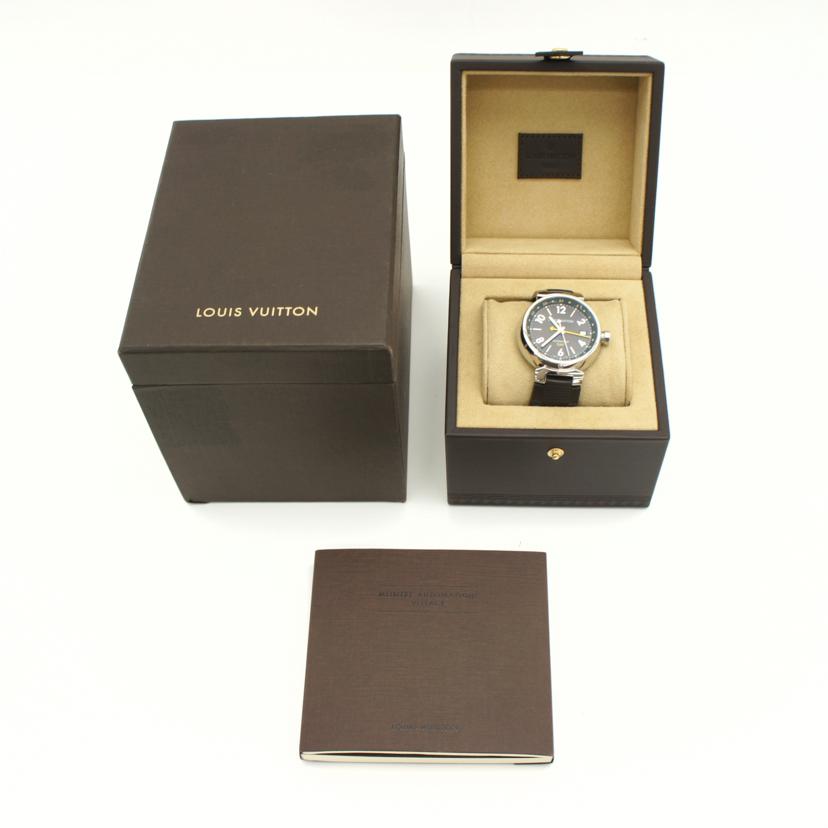 ＬＯＵＩＳ　ＶＵＩＴＴＯＮ ルイ・ヴィトン/タンブールデイトＧＭＴ／自動巻き/Q1131//TD0817/ABランク/75