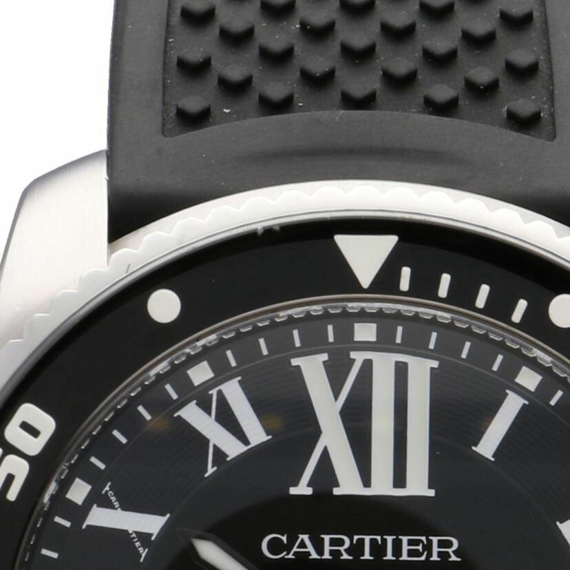 Ｃａｒｔｉｅｒ カルティエ/カリブル・ドゥ・カルティエ・ダイバー／自動巻き/W7100056//3729 124460VX/Aランク/75