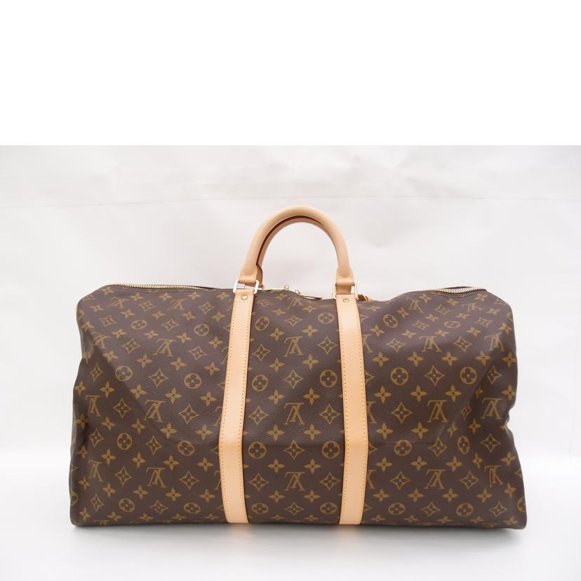 ＬＯＵＩＳ　ＶＵＩＴＴＯＮ ルイ・ヴィトン　ボストンバッグ　トラベルバッグ　ブラウン　メンズ　レディース/キーポル５５／モノグラム/M41424//SP0988/SAランク/69